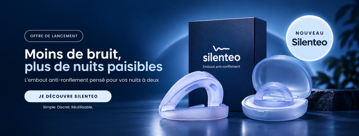 Silenteo : moins de bruit, plus de nuits paisibles. Embout anti-ronflement, offre de lancement