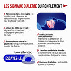 Les signaux d'alerte du ronflement : fatigue au réveil, bouche sèche, sommeil du partenaire perturbé